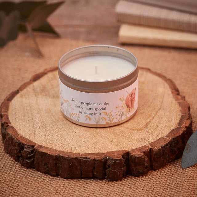 Soy Candle Highland Cow (Vanilla & Coconut)