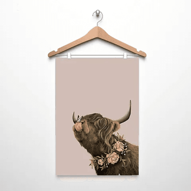 Rose Tea towel